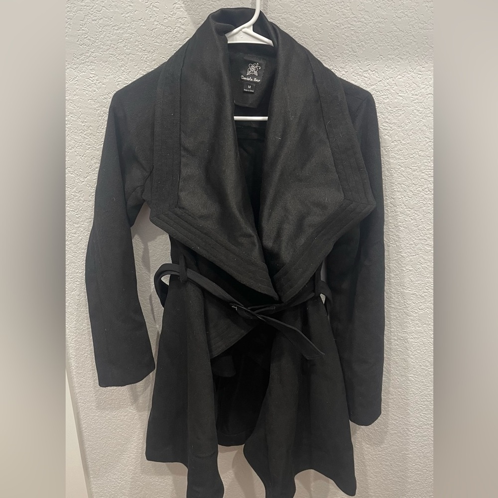 Double Zero Polyester Trench Coat - image 1
